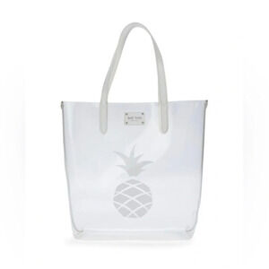 ! NWT JEFF WAN Bazar Pine PVC Tote